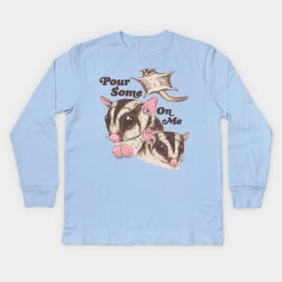 Sugar Gliders Kids Long Sleeve T-Shirt